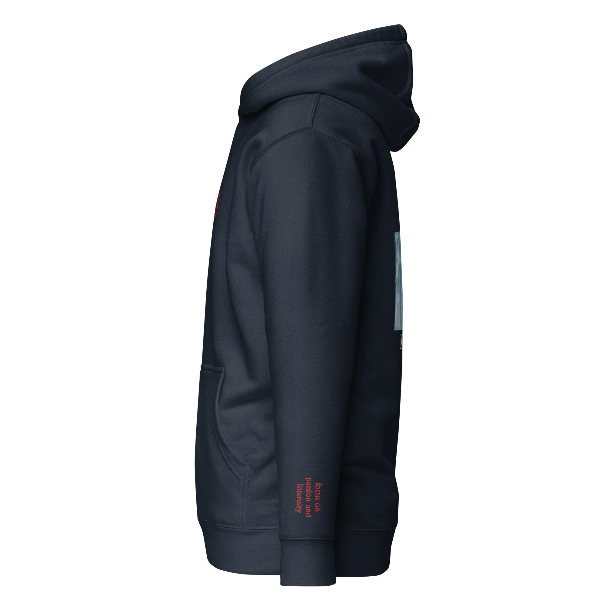 Ardentis: Unisex Hoodie, Classic Cotton: Focus on passion and intensity(Ardent Pursuit) - Vazzari Couture
