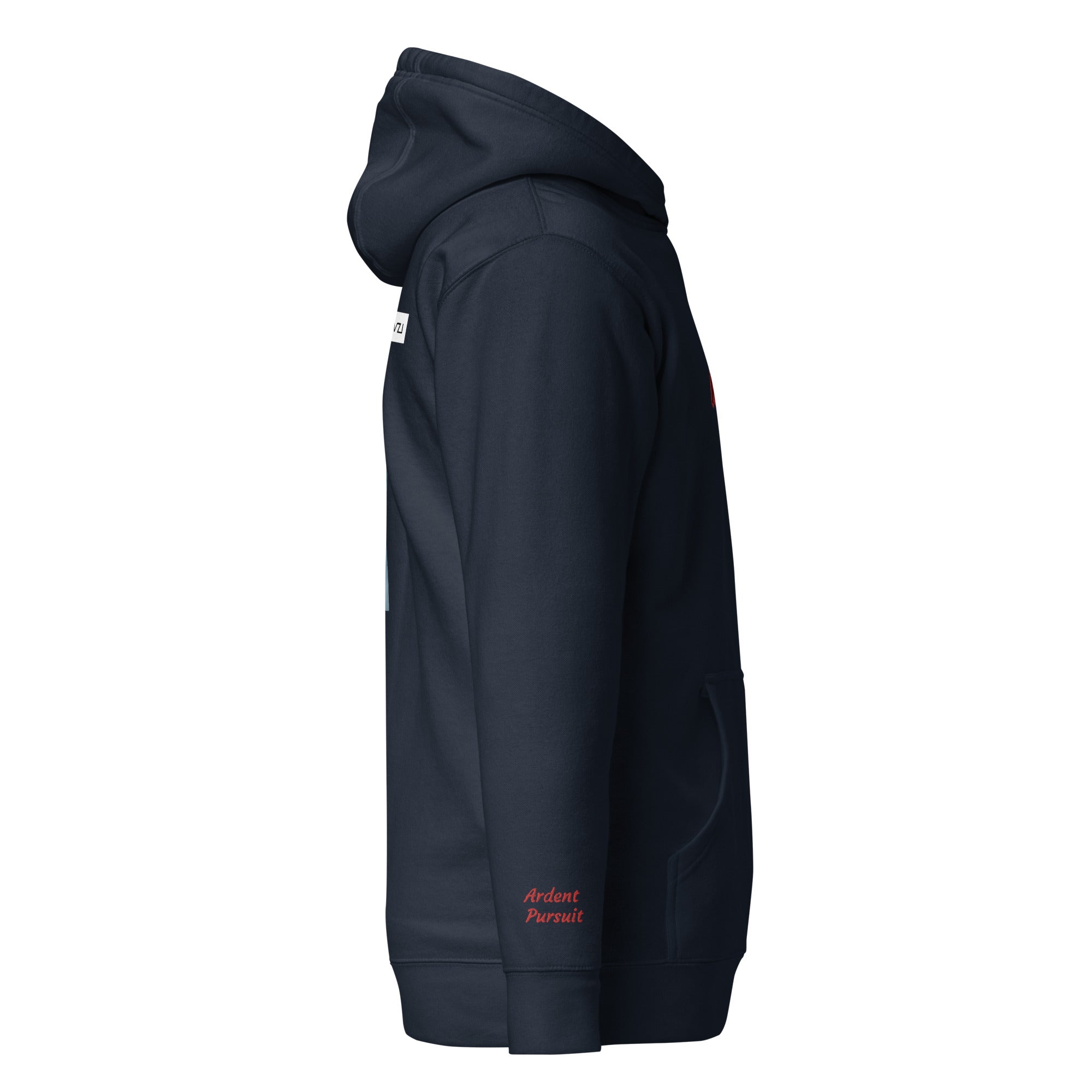Ardentis: Unisex Hoodie, Classic Cotton: Focus on passion and intensity(Ardent Pursuit) - Vazzari Couture