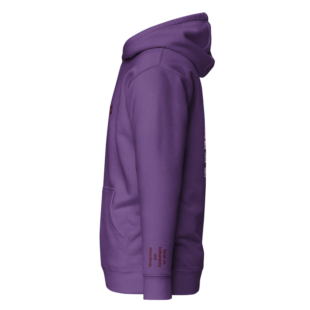 Veriterra: Women's Hoodie, Classic Cotton: Focus on authenticity and naturalness(Truth Seeking) - Vazzari Couture
