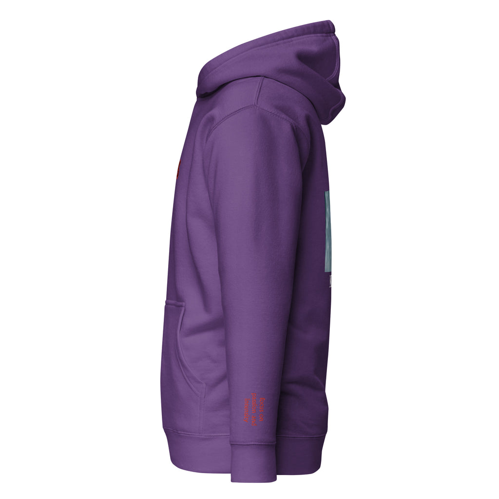 Ardentis: Unisex Hoodie, Classic Cotton: Focus on passion and intensity(Ardent Pursuit) - Vazzari Couture