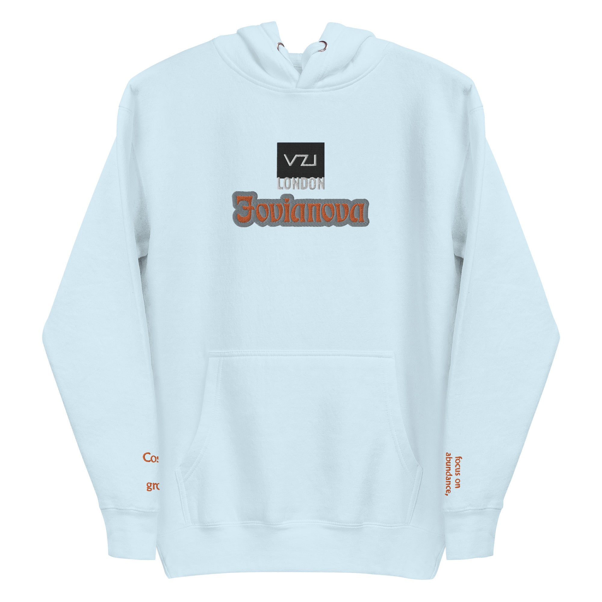 Jovianova: Unisex Hoodie, Classic Cotton: Focus on abundance, growth, and success(Cosmic growth)