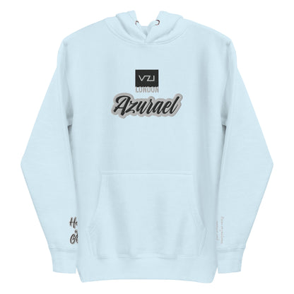 Azurael: Men's Hoodie, Classic Cotton: Focus on guidance, support, and spiritual connection(Help of God)
