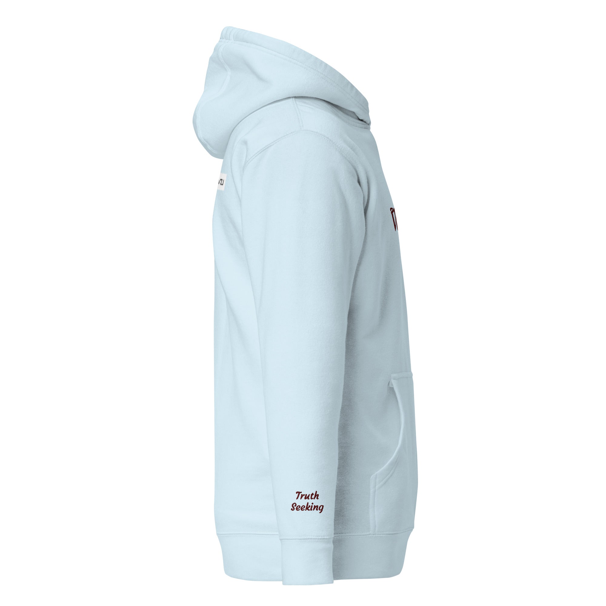 Veriterra: Women's Hoodie, Classic Cotton: Focus on authenticity and naturalness(Truth Seeking) - Vazzari Couture