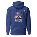 Vazzari Veriterra Women's Hoodie – Team Royal – back view – clean studio shot