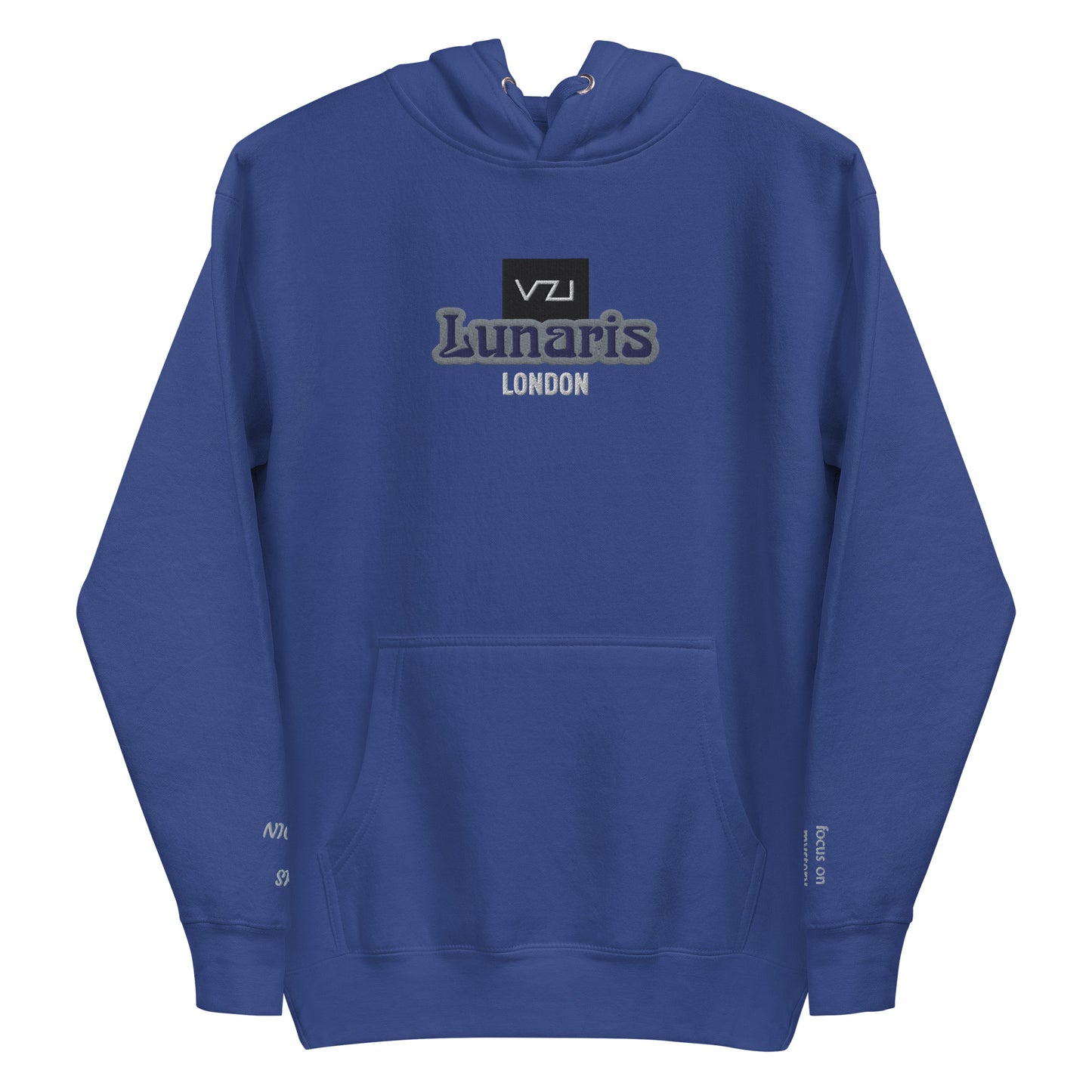 Lunaris - A name inspired by the moon, suggesting a focus on mystery, intuition, and femininity. This classic streetwear piece of apparel features a convenient pouch pocket and warm hood for chilly evenings. Made with 100% cotton face and 65% ring-spun cotton and 35% polyester, this hoodie is perfect for layering up year-round. The self-fabric patch on the back, matching flat drawstrings, and 3-panel hood add a stylish touch to the cozy design.