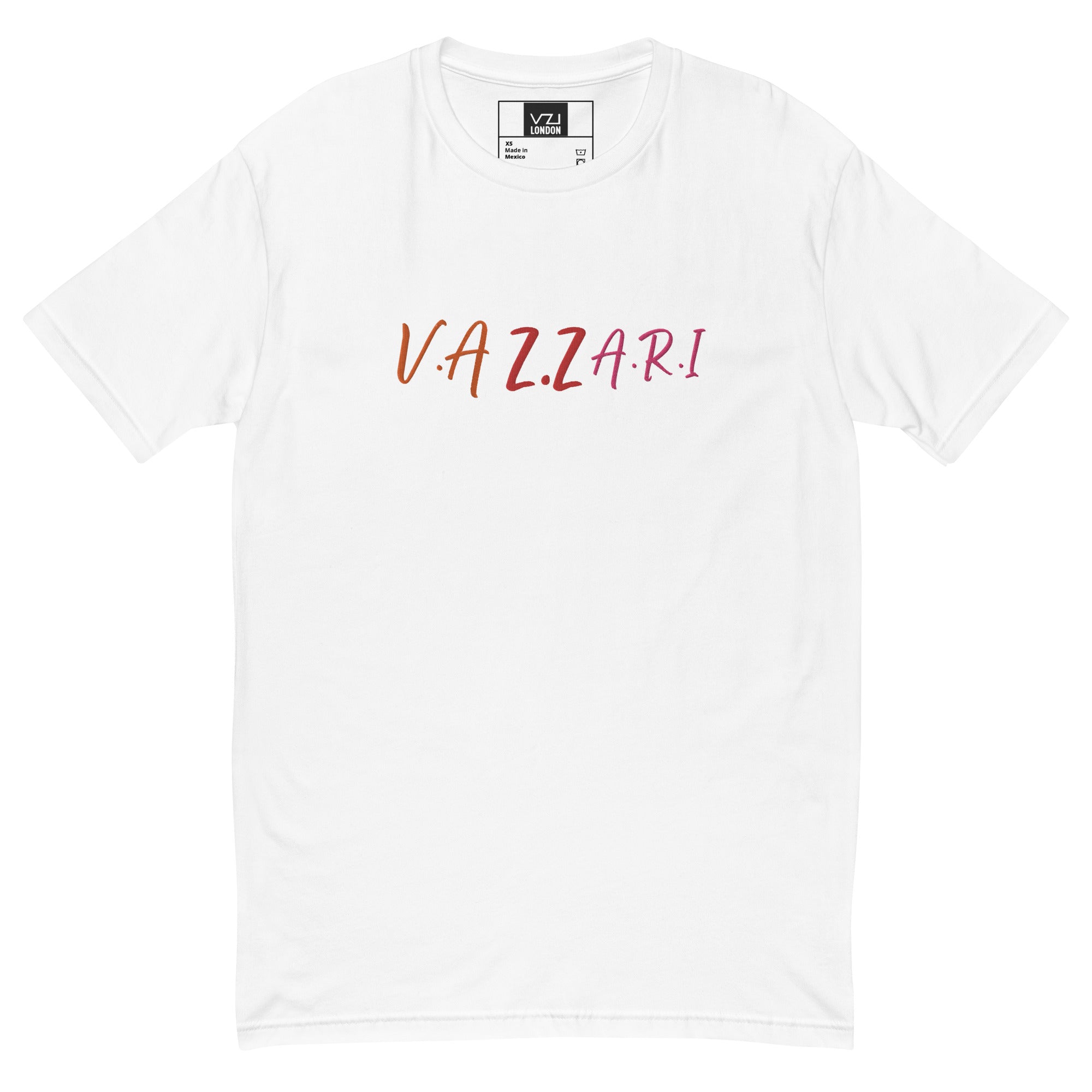 VAZZARI: Fitted T-shirt: Casual Smart, Cotton Thread - Vazzari Couture