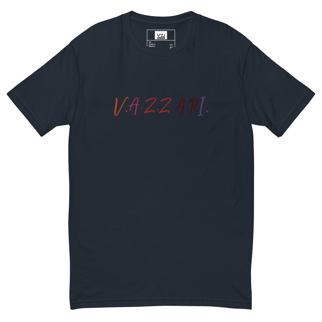 VAZZARI: Fitted T-shirt: Casual Smart, Cotton Thread - VZI - Vazzari Couture