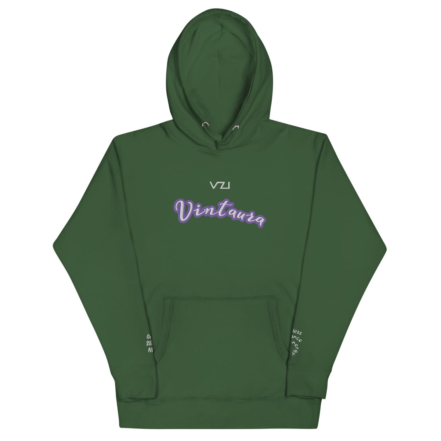 Vintaura: Women's Hoodie - Cotton Heritage: Timeless Elegance and Energy - Vazzari Couture