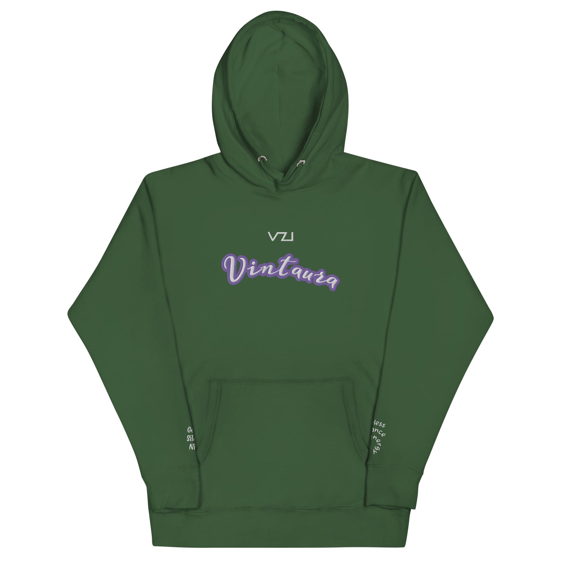 Vintaura: Women's Hoodie - Cotton Heritage: Timeless Elegance and Energy - Vazzari Couture