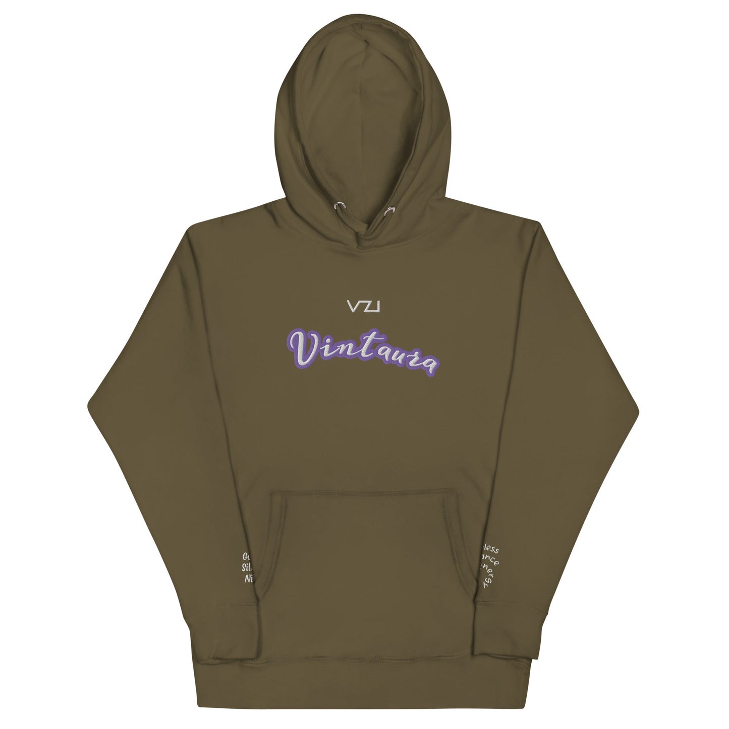 Vintaura: Women's Hoodie - Cotton Heritage: Timeless Elegance and Energy - Vazzari Couture