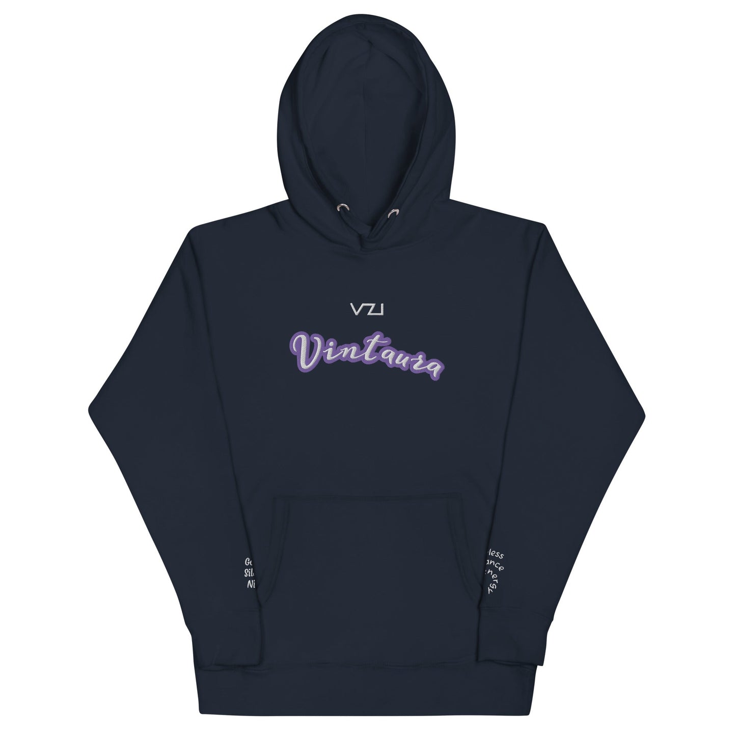 Vintaura: Women's Hoodie - Cotton Heritage: Timeless Elegance and Energy - Vazzari Couture