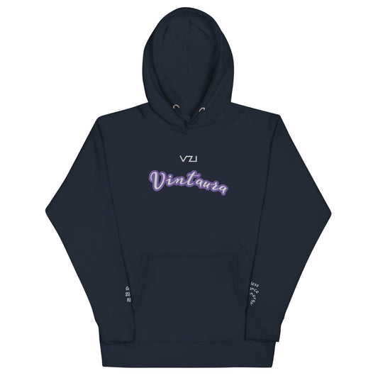 Vintaura: Women's Hoodie - Cotton Heritage: Timeless Elegance and Energy - Vazzari Couture