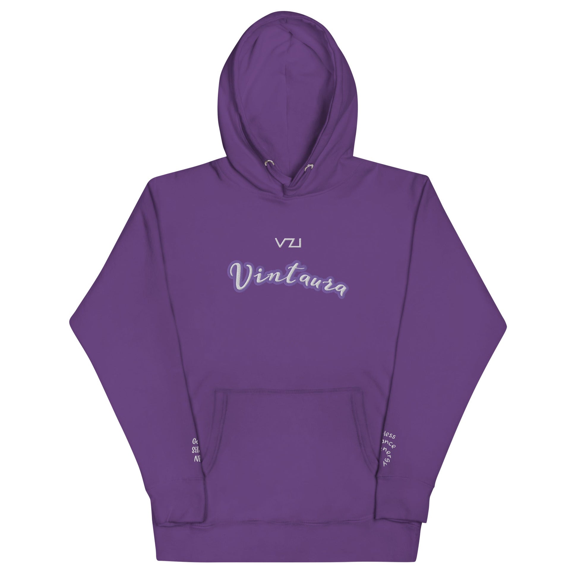 Vintaura: Women's Hoodie - Cotton Heritage: Timeless Elegance and Energy - Vazzari Couture