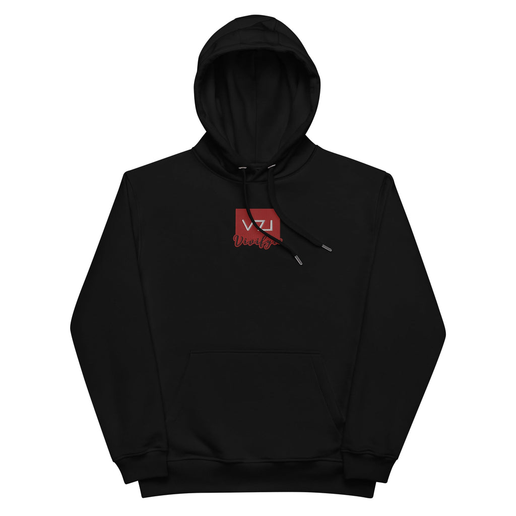 Vivifyre - Premium Eco Hoodie: Unisex Hoodie - Organic, Comfortable - Vazzari Couture
