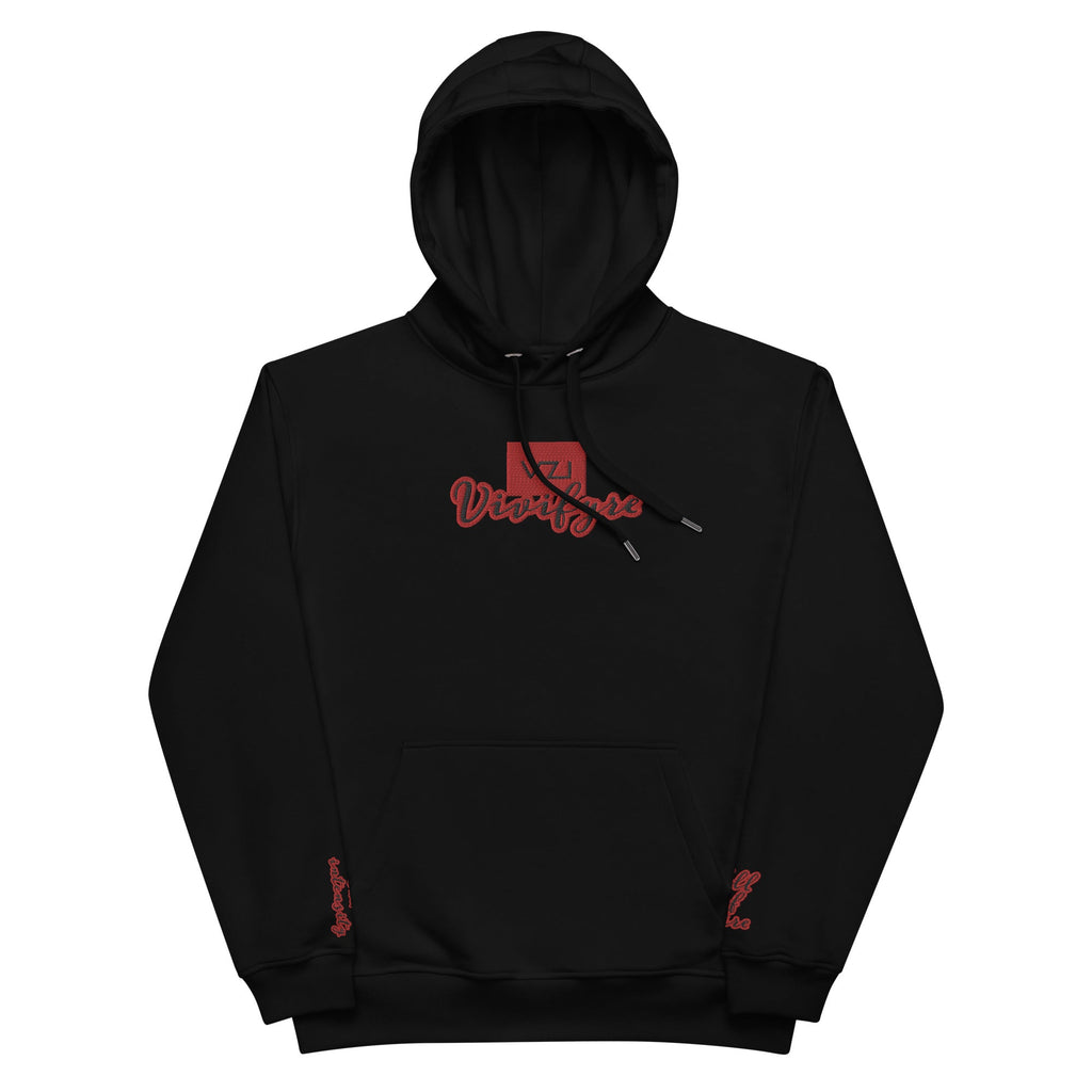 Vivifyre - Premium Organic: Unisex Hoodie - Organic, Comfortable, Full of Fire - Vazzari Couture