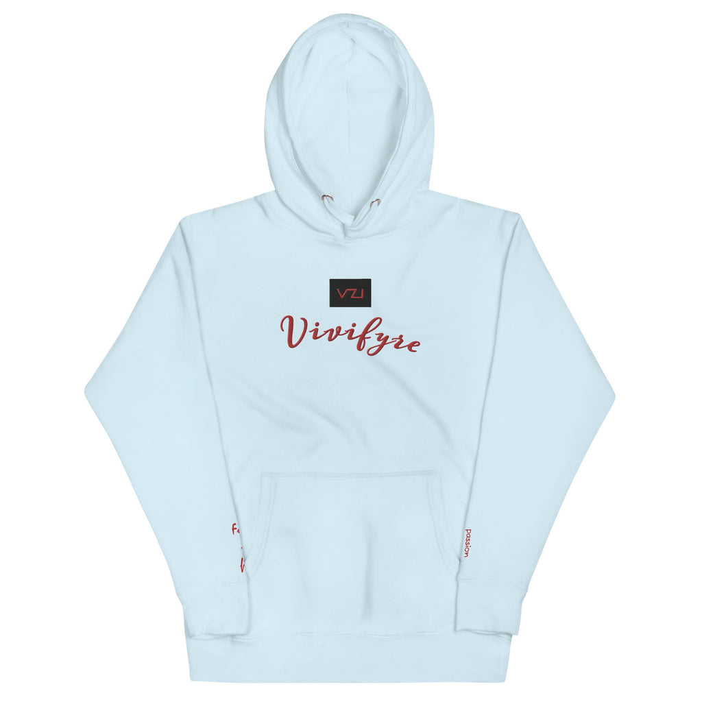 Vivifyre: Women's Hoodie - Cotton Heritage: Full Of Fire - Vazzari Couture